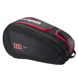 WILSON PALETERO BELA V3 PADEL NEGRO & ROJO
