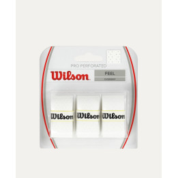 WILSON PRO OVERGRIP PERFORATED WH