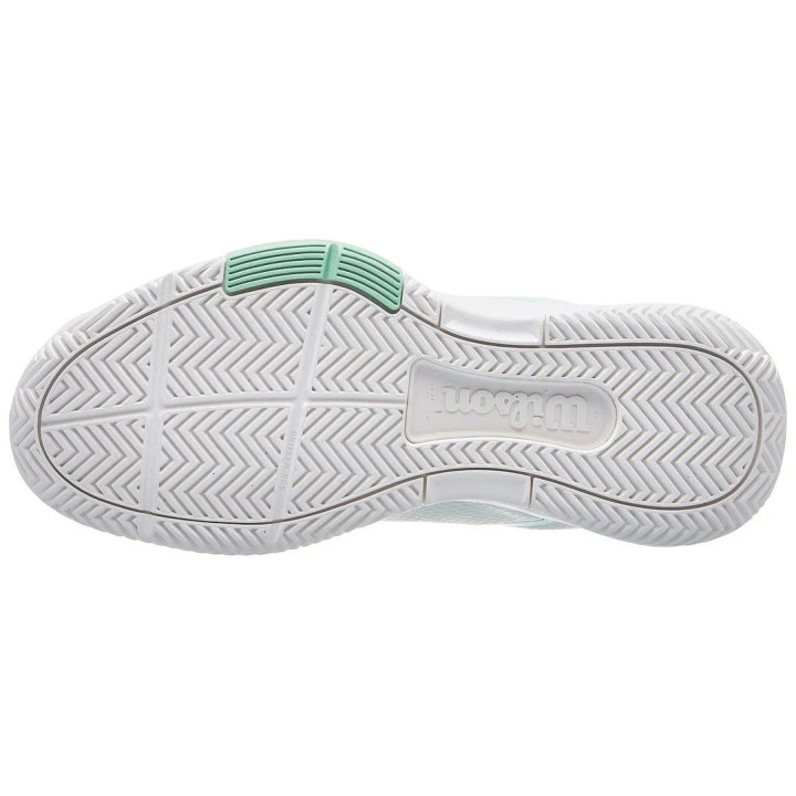 WILSON ZAPATILLAS MUJER COURTGLIDE BLANCO/VERDE