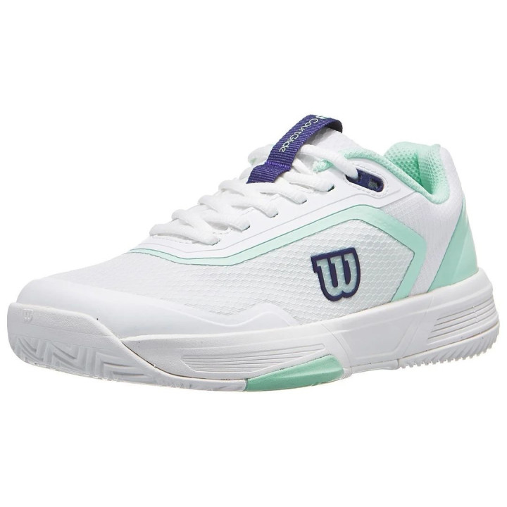 WILSON ZAPATILLAS MUJER COURTGLIDE BLANCO/VERDE