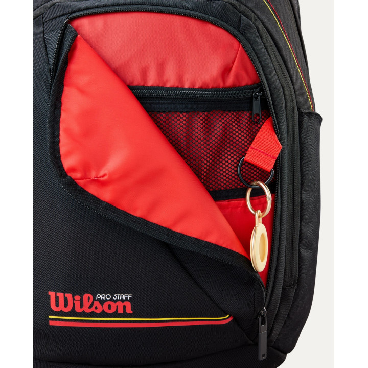 WILSON PRO STAFF CLASSIC TENNIS MOCHILA NEGRA