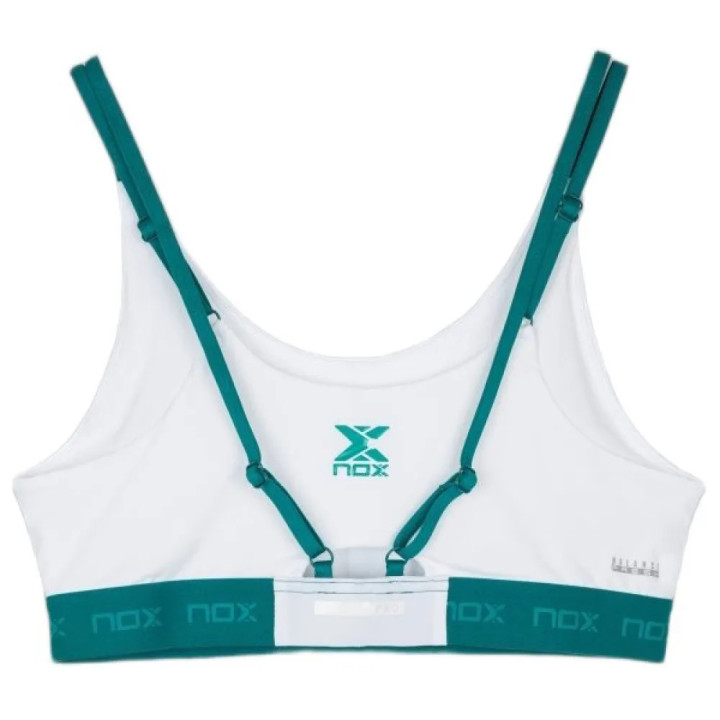 NOX SUJETADOR MUJER PRO BLANCO/IVY VERDE