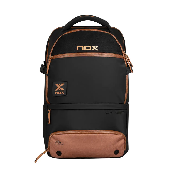 NOX MOCHILA LUXURY OPEN SERIES BLACK/BROWN