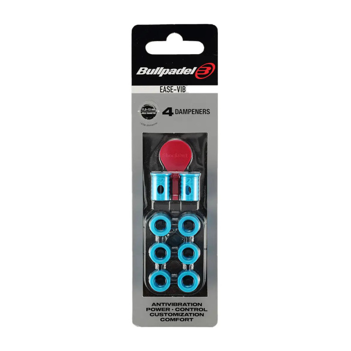 BULLPADEL ANTIVIBRADORES DAMPE AZUL CELESTE