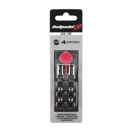 BULLPADEL ANTIVIBRADORES DAMPE NEGROS