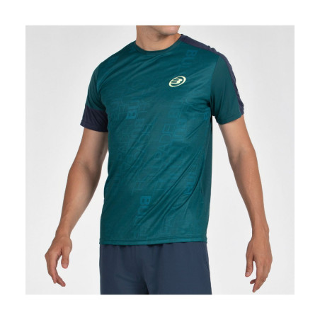 BULLPADEL  CAMISETA HOMBRE LEIDO VERDE OSCURO