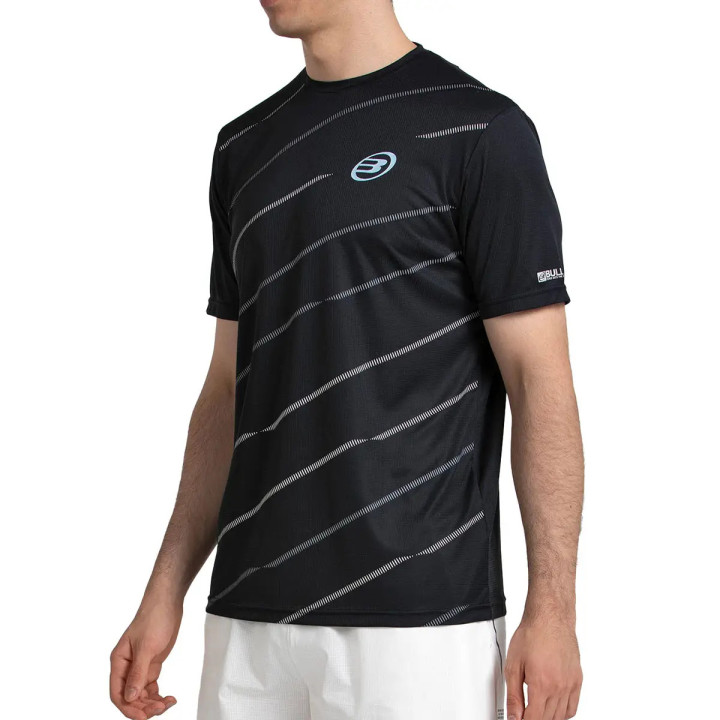 BULLPADEL CAMISETA HOMBRE CASINAS NEGRO