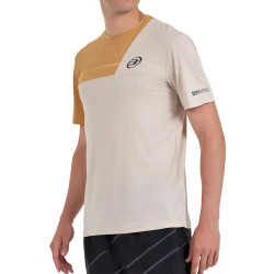 BULLPADEL CAMISETA HOMBRE CACIN BEIGE VIGORE