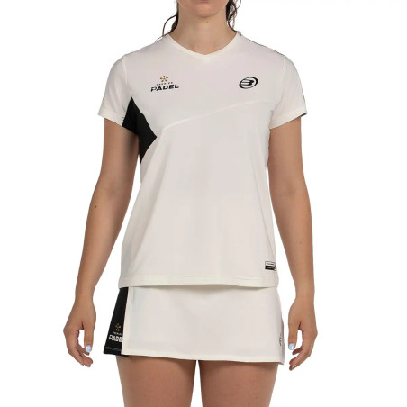 BULLPADEL CAMISETA MUJER PAMPAN CRUDO