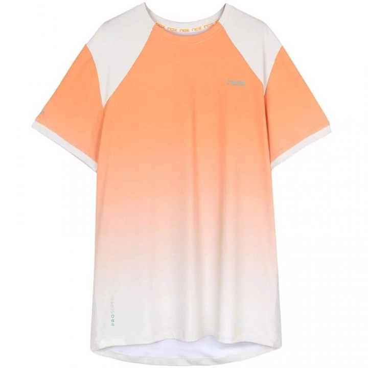 NOX CAMISETA HOMBRE PRO MOCK NARANJA DEGRADADO